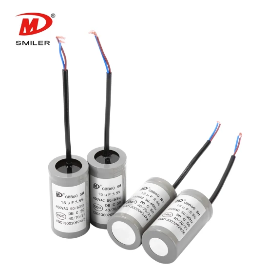 Cbb60 AC Motor Run Capacitor Washing Machine Capacitor